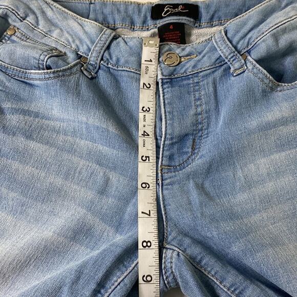 Earl Jean Capri Blue Jeans Size 4 See Video - Picture 8 of 16